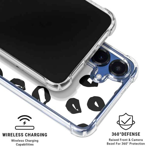 Spotted Galaxy S25 Clear Case